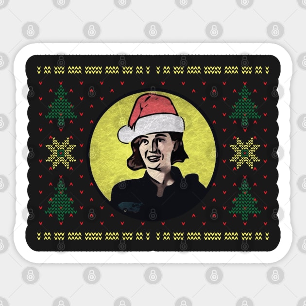 HaughtMas Sticker by LiminalSpaceDesigns